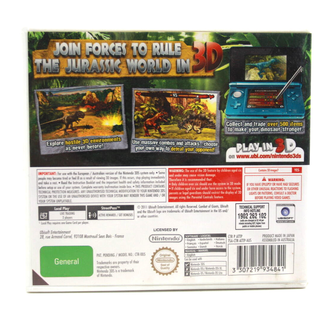 Combat of Giants: Dinosaurs 3D (3DS) [PAL] - WITH WARRANTY