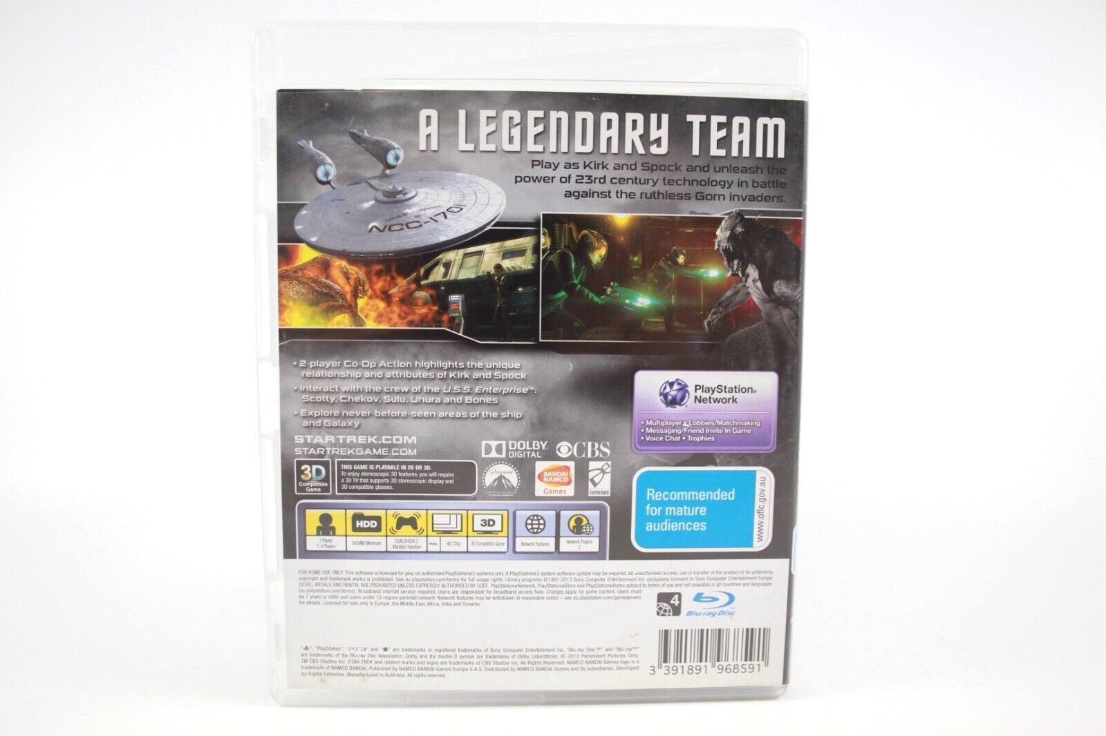 Star Trek The Video Game - PlayStation 3 (PS3) [PAL] - WITH WARRANTY