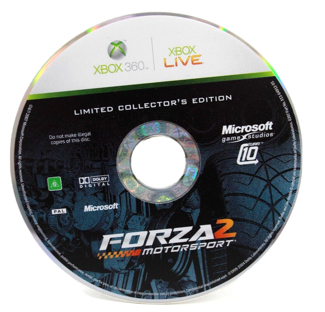 Forza Motorsport 2 Limited Collector's Edition (Xbox 360) [PAL] Collectors disc