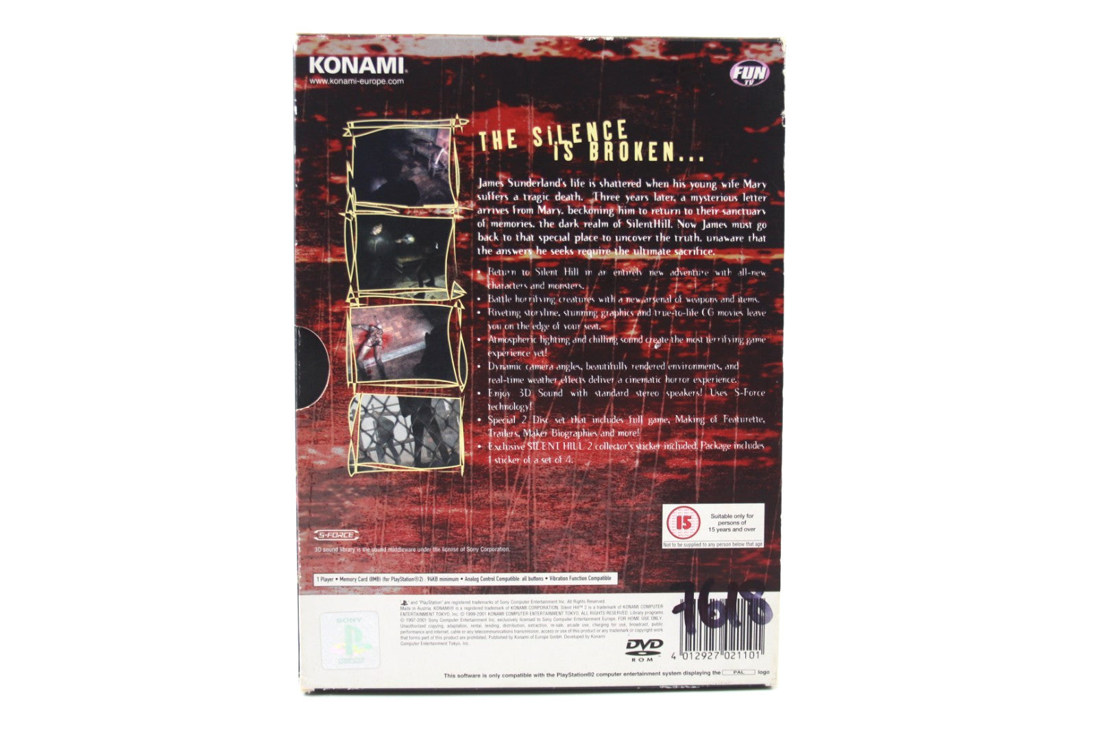 Silent Hill 2 (Special 2 Disc Set) - PlayStation 2 (PS2) [PAL] - WITH WARRANTY
