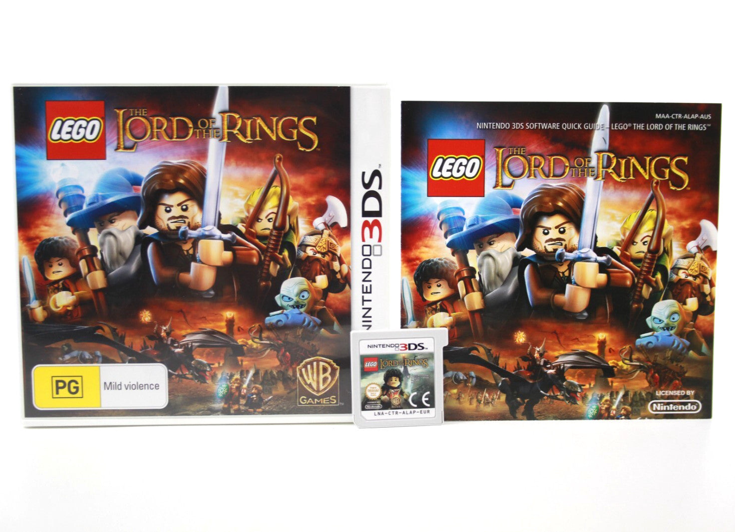 LEGO The Lord of the Rings - Nintendo 3DS [PAL] - WITH WARRANTY