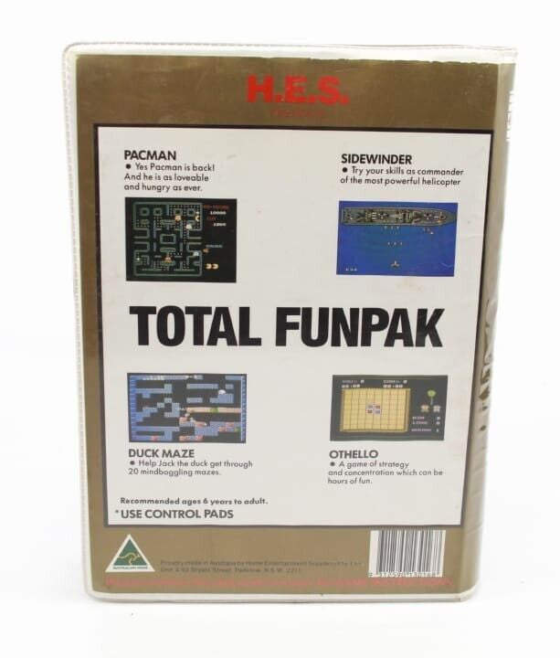 H.E.S. Total FunPak 4 in 1 - Nintendo Entertainment System (NES) [PAL]