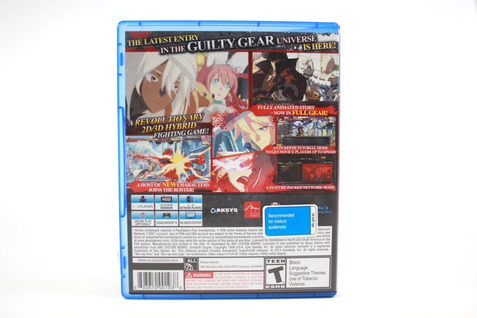Guilty Gear Xrd SIGN - PlayStation 4 (PS4) [NTSC-U] - WITH WARRANTY