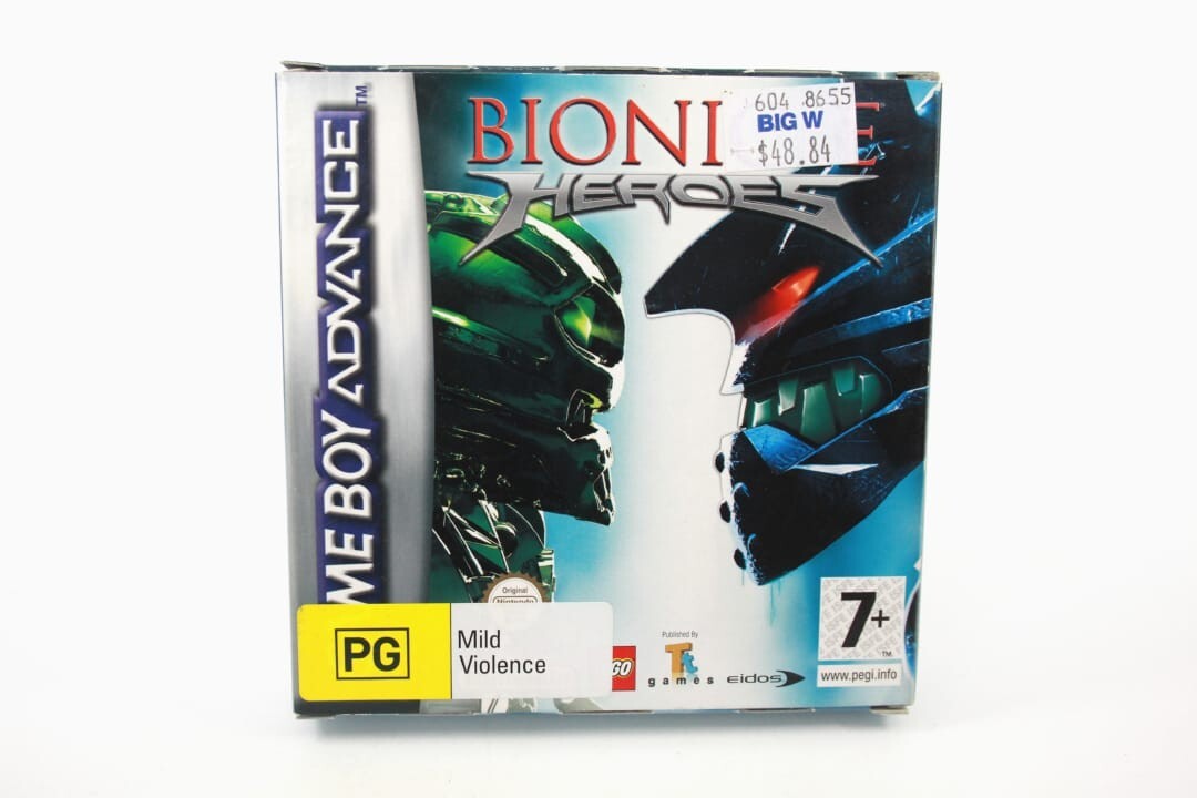 Bionicle Heroes - Nintendo Game Boy Advance (GBA) *BOX ONLY*