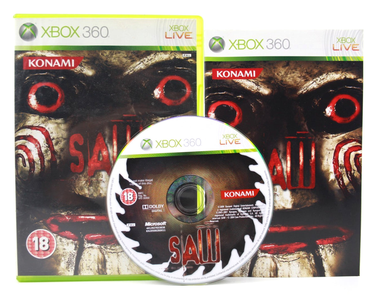 **MINT DISC** Saw (Xbox 360) [PAL] - WITH WARRANTY [Black Label]