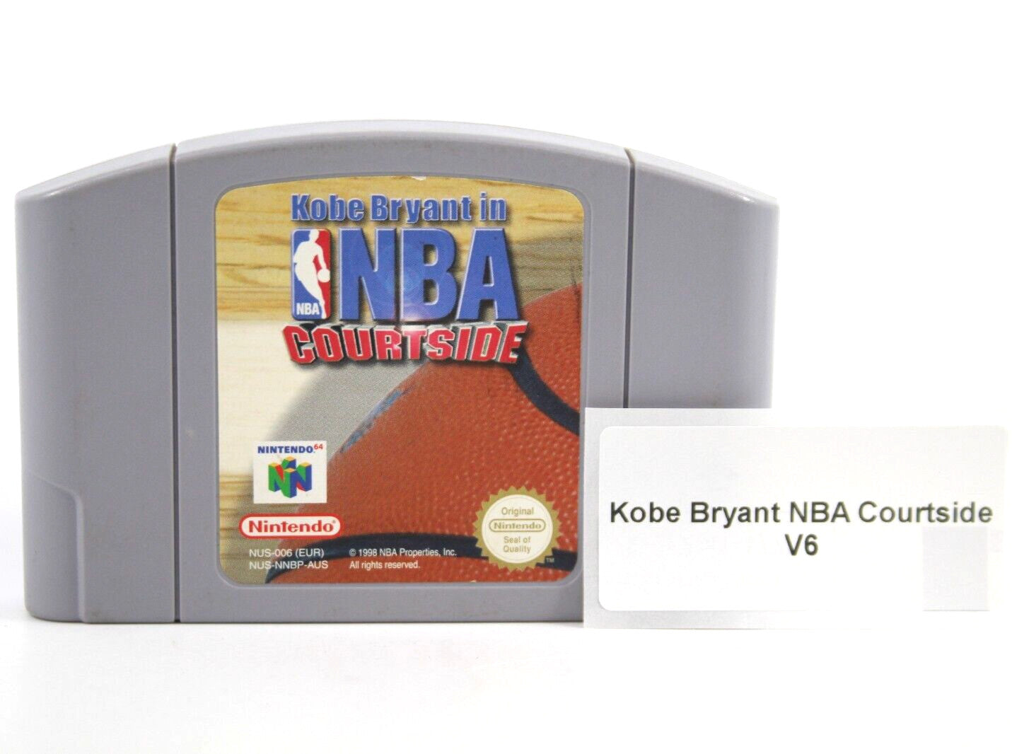 Kobe Bryant In NBA Courtside [CART ONLY] - Nintendo 64 (N64) [PAL] WITH WARRANTY