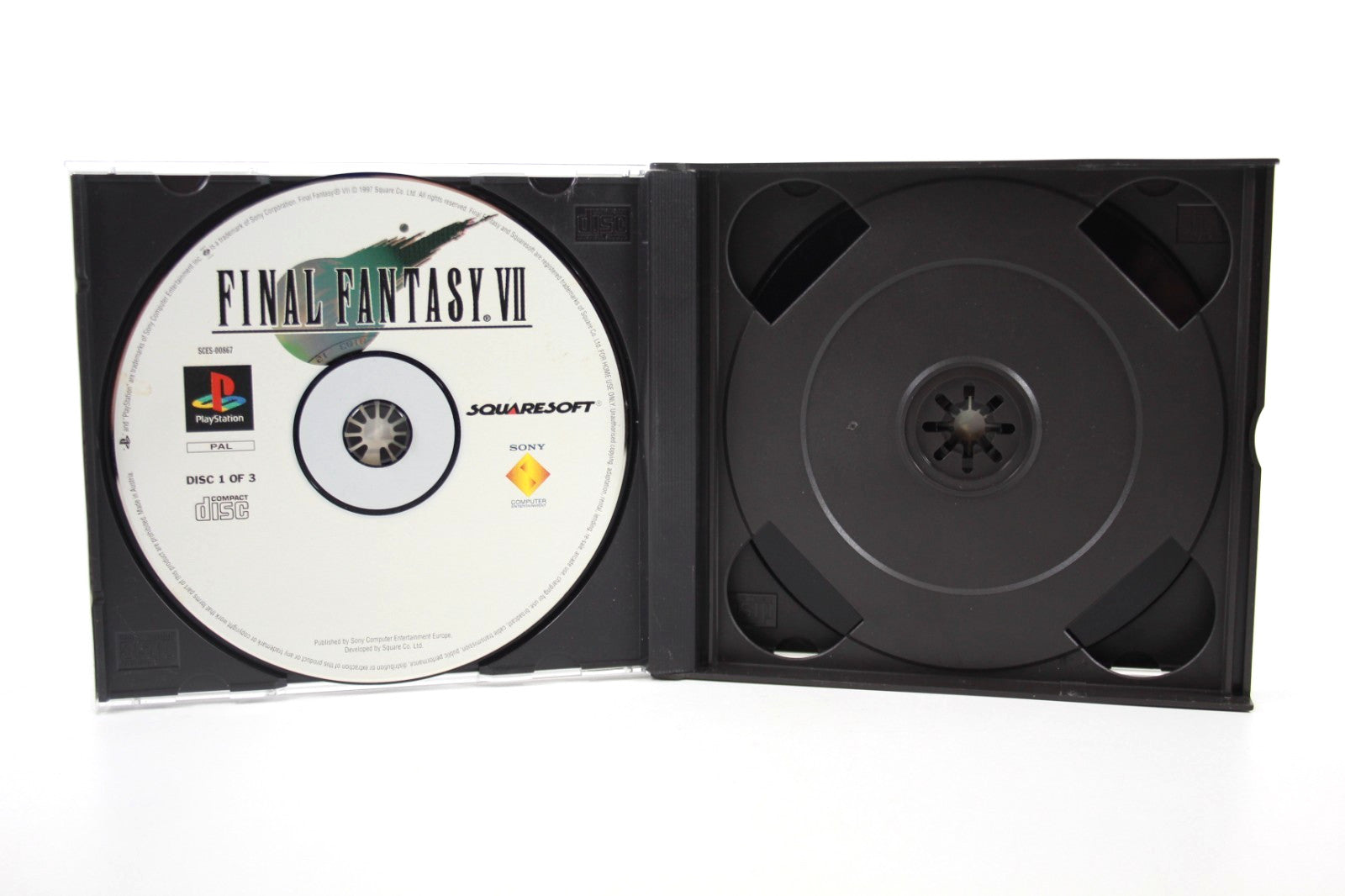 Final Fantasy VII - PlayStation (PS1) [PAL] - WITH WARRANTY