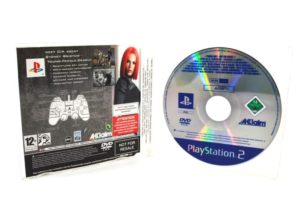 Alias DEMO - Sony PlayStation 2 (PS2) [PAL] WITH WARRANTY