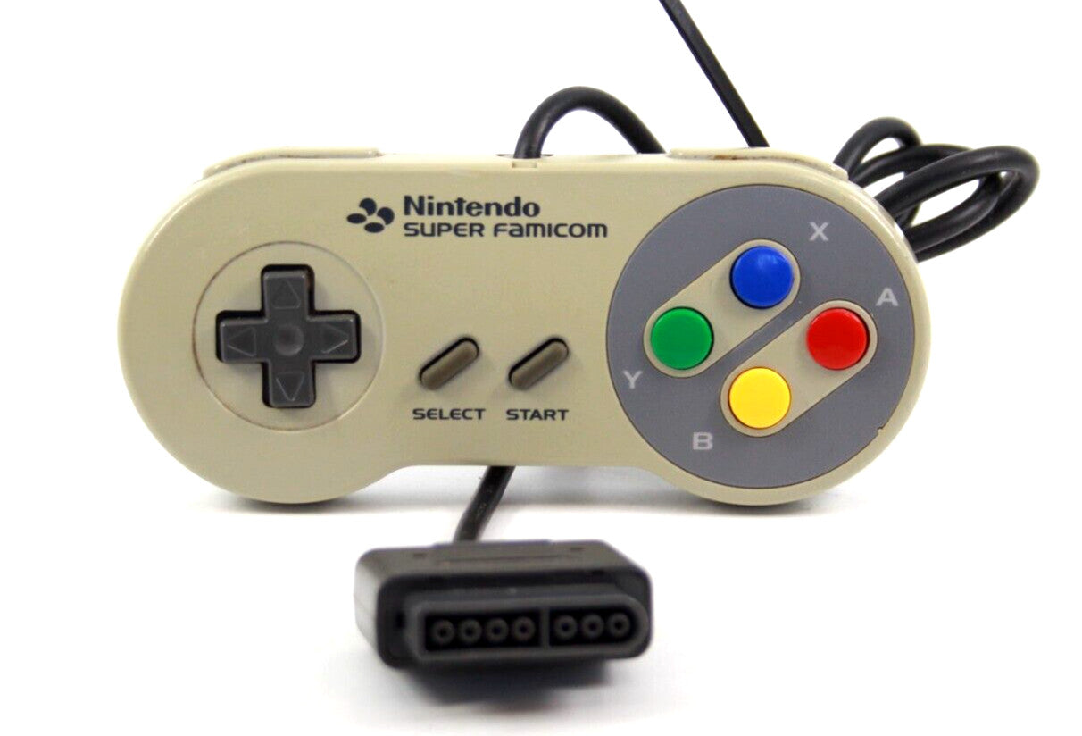 Genuine Super Nintendo Entertainment System SNES Controller *ACCEPTABLE* TESTED