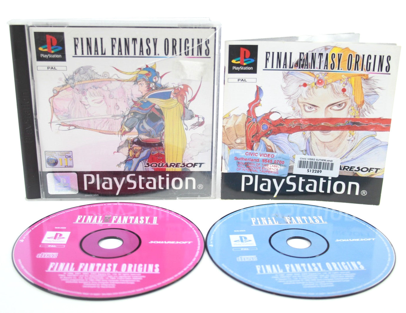 Final Fantasy Origins - PlayStation 1 (PS1) [PAL] - WITH WARRANTY *COS*