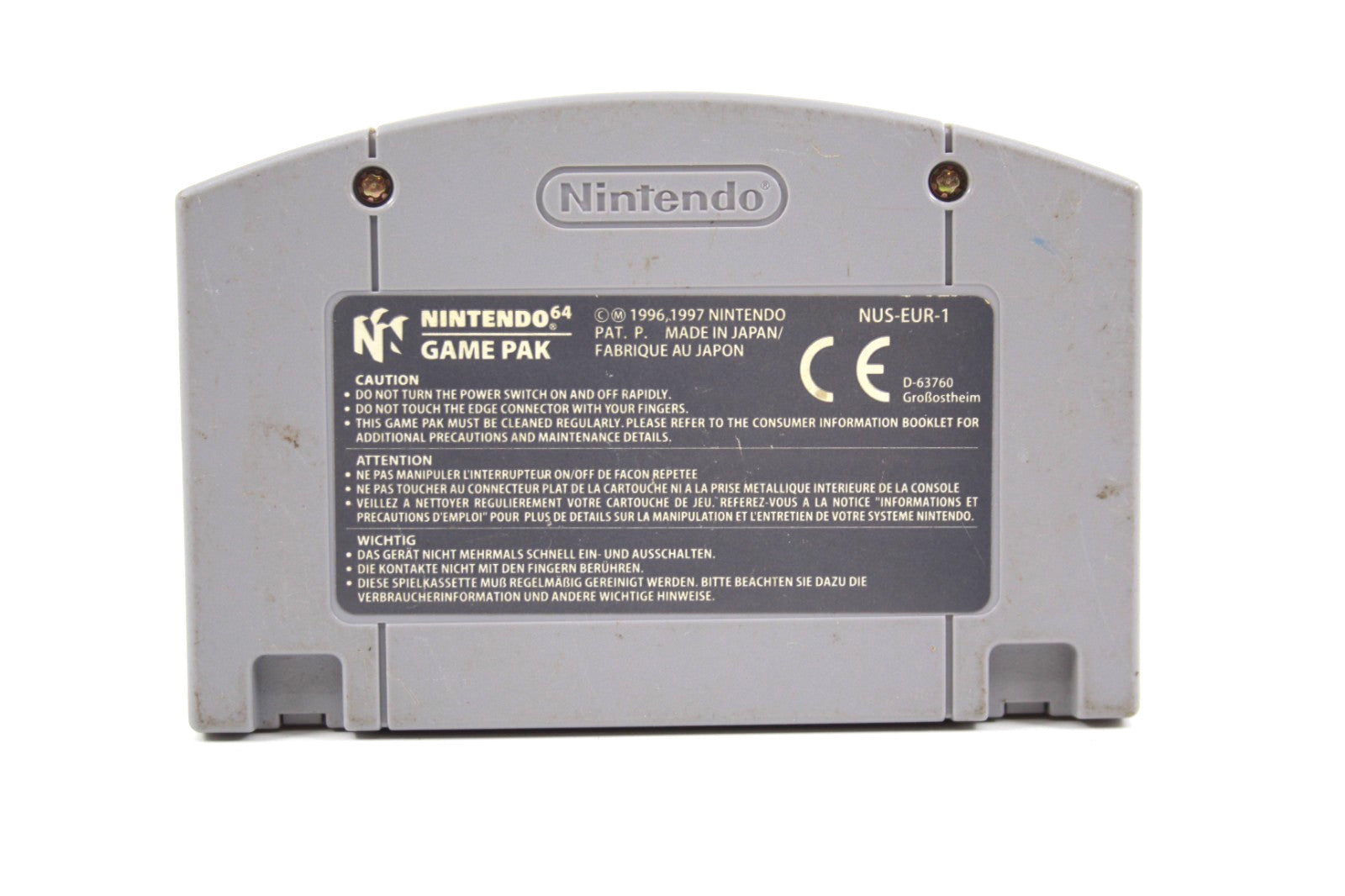 WCW NWO Revenge [CART ONLY] - Nintendo 64 (N64) [PAL] - WITH WARRANTY
