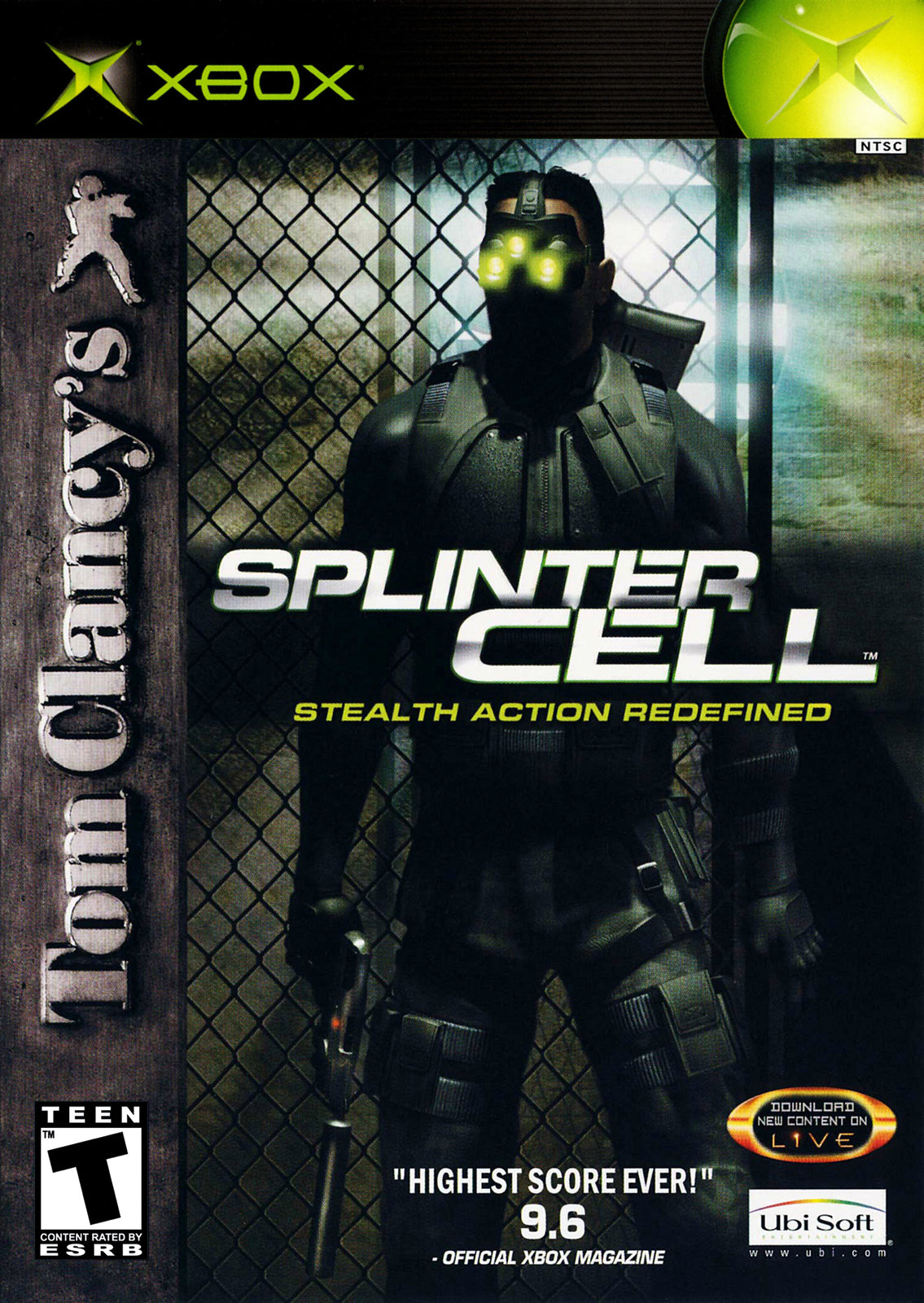 Tom Clancy's Splinter Cell (Original Xbox) [PAL] - WITH WARRANTY - Clancys
