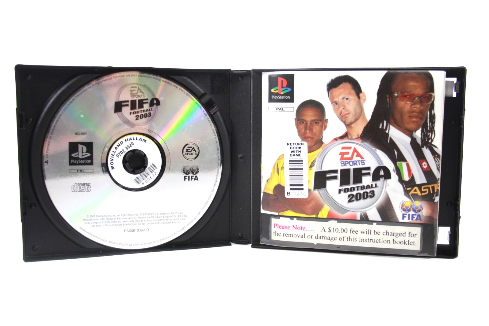 FIFA Football 2003 - PlayStation (PS1) [PAL] - WITH WARRANTY