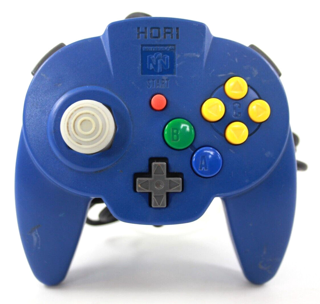 Official, Hori Pad Mini Controller - Nintendo 64 (N64) [Blue] *COSMETIC*