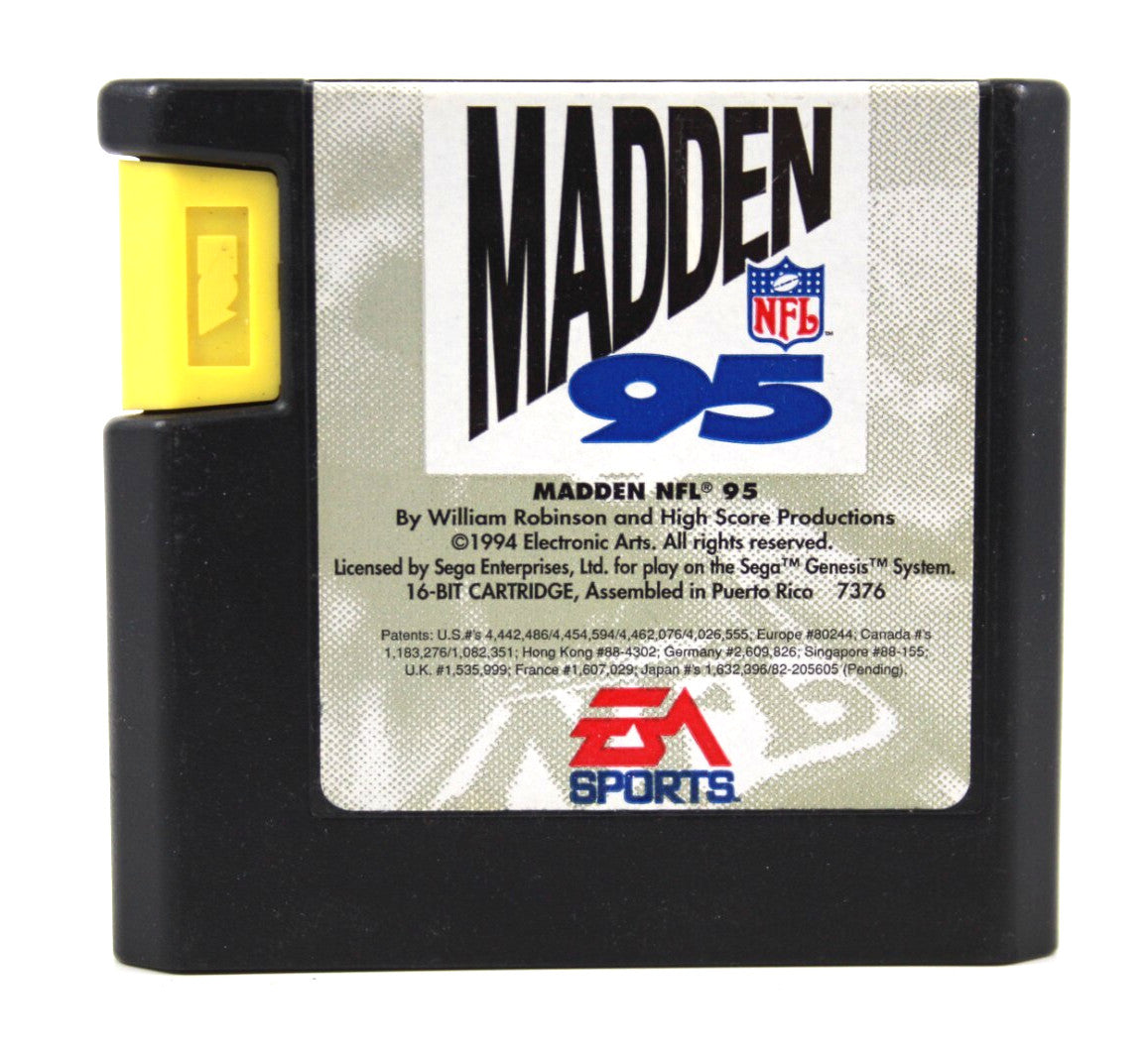 Madden 95 NFL [CART ONLY] - SEGA Genesis [NTSC-U] - WITH WARRANTY