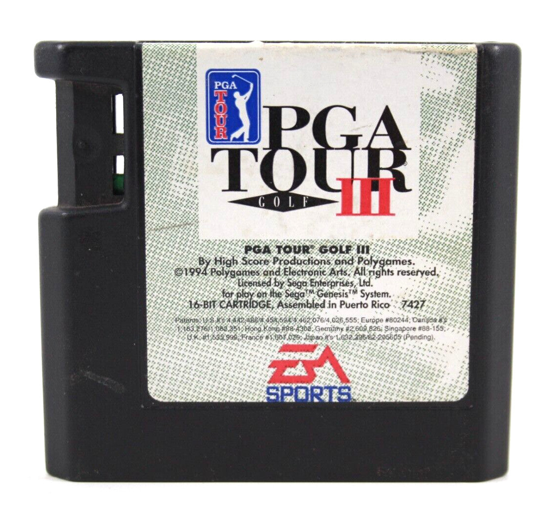 PGA Tour Golf III [CART ONLY] - SEGA Genesis [NTSC-U] - WITH WARRANTY