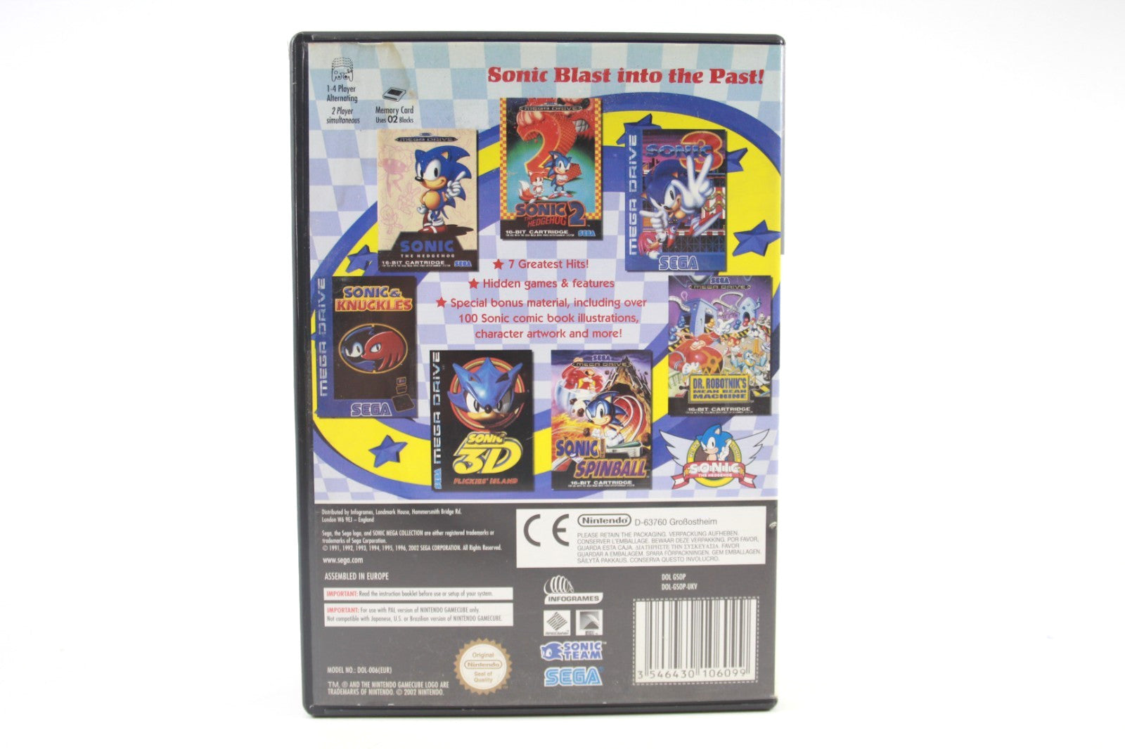 Sonic Mega Collection - Nintendo GameCube [PAL] - WITH WARRANTY