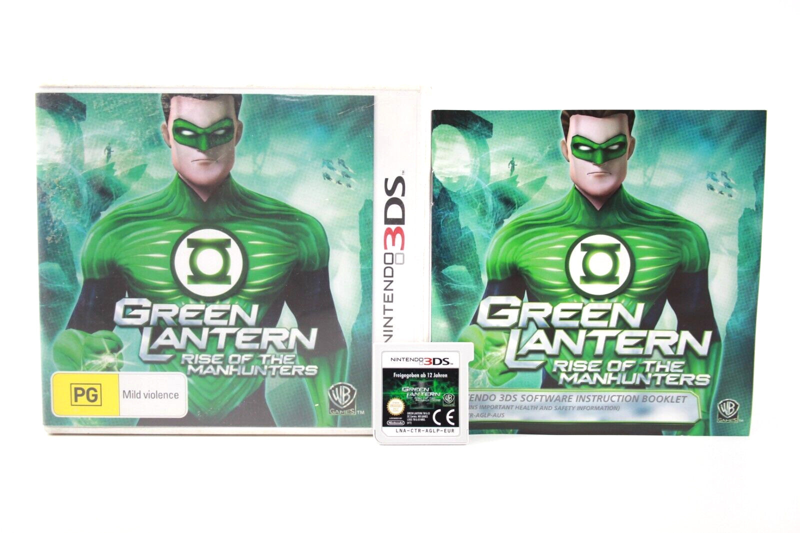 Green Lantern Rise Of The Manhunters - Nintendo 3DS [PAL] - WITH WARRANTY