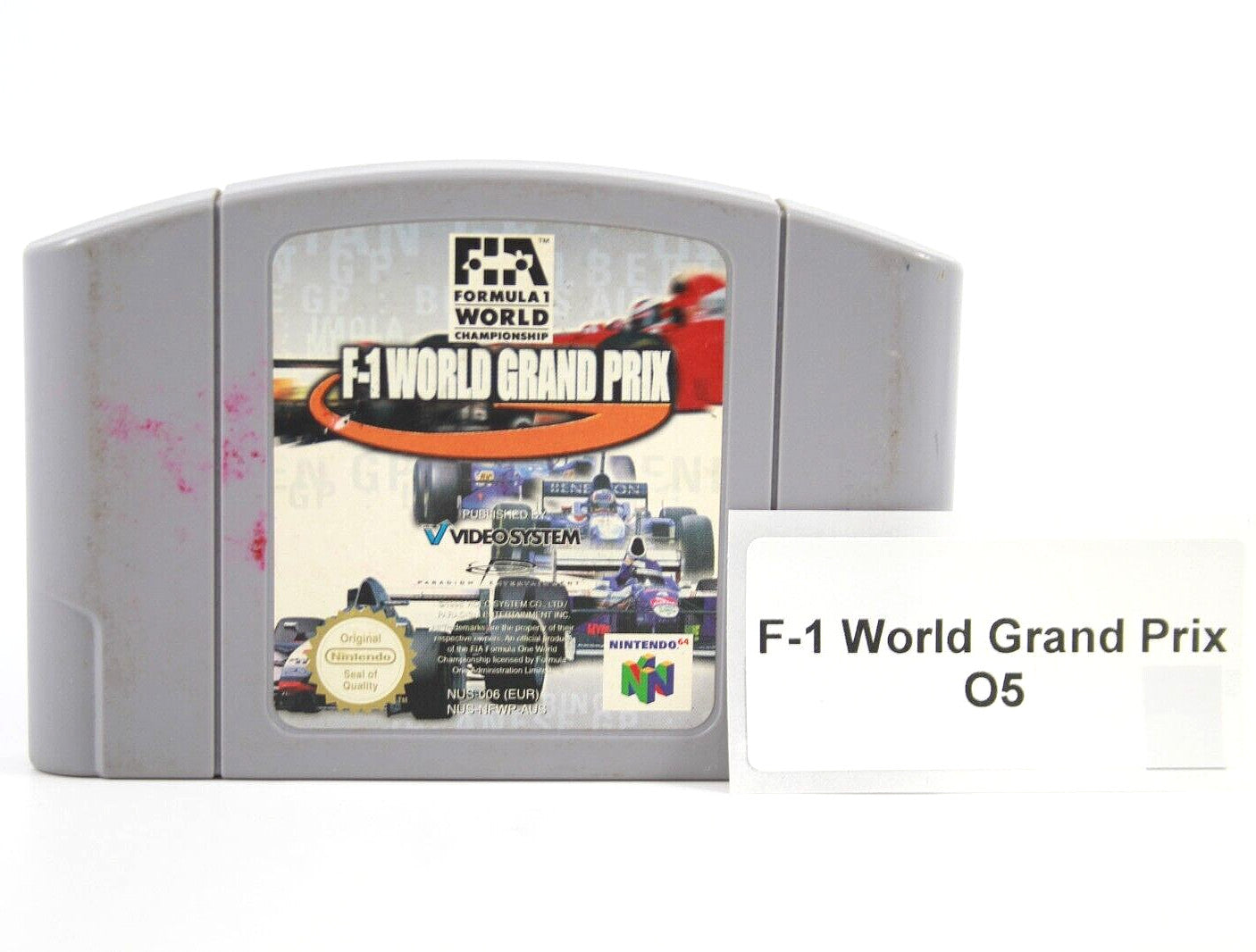 F-1 World Grand Prix [CART ONLY] - Nintendo 64 (N64) [PAL] WITH WARRANTY