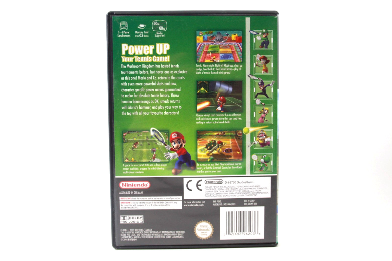 Mario Power Tennis - Nintendo GameCube [PAL] - WITH WARRANTY