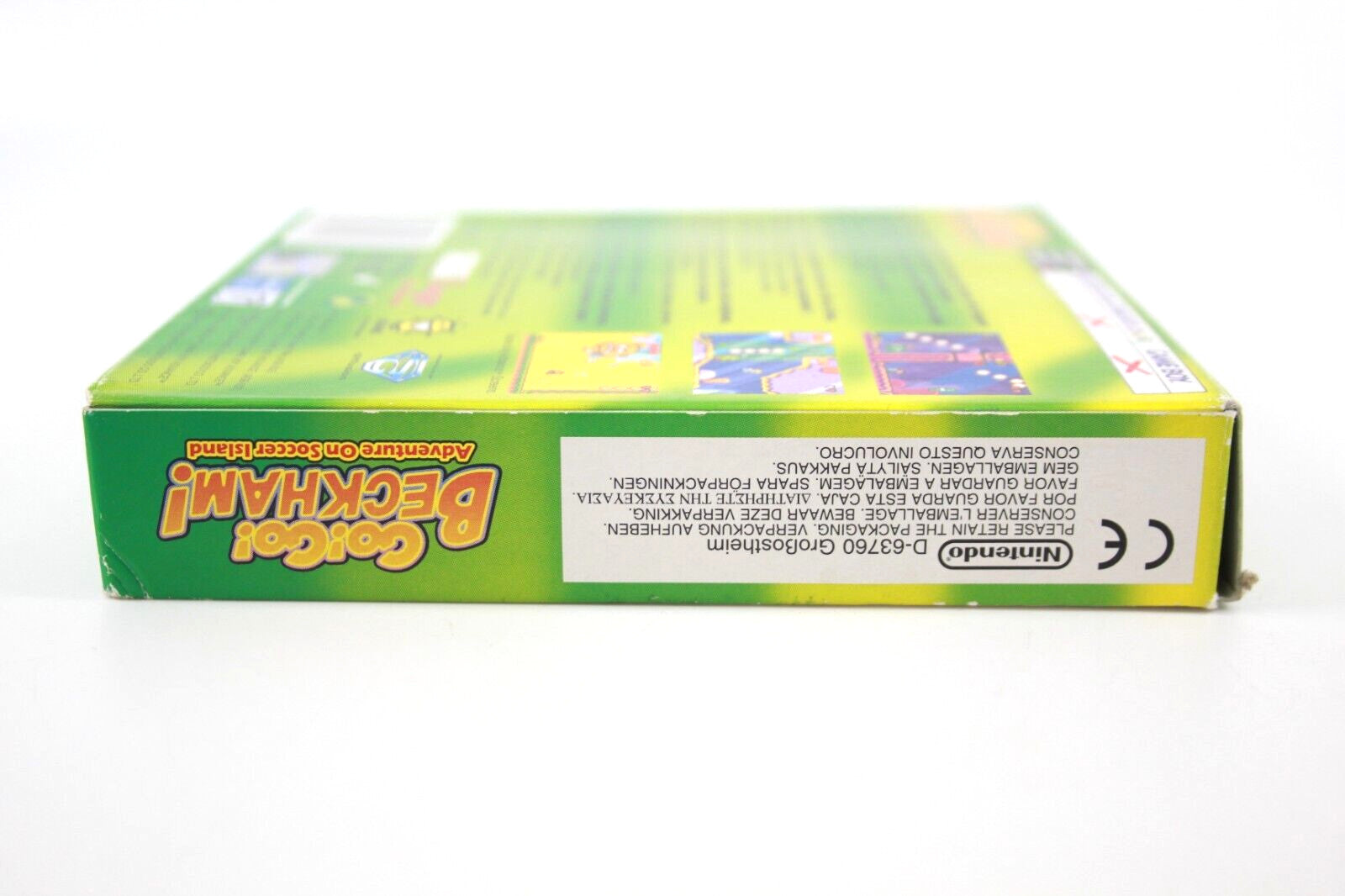 Go! Go! Beckham [BOX/MANUAL ONLY] - Nintendo Game Boy Advance [PAL]