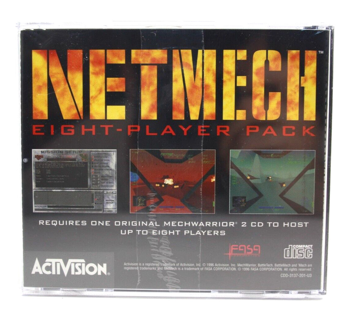 NetMech 8 Eight Player Pack - PC BIG BOX - WITH WARRANTY