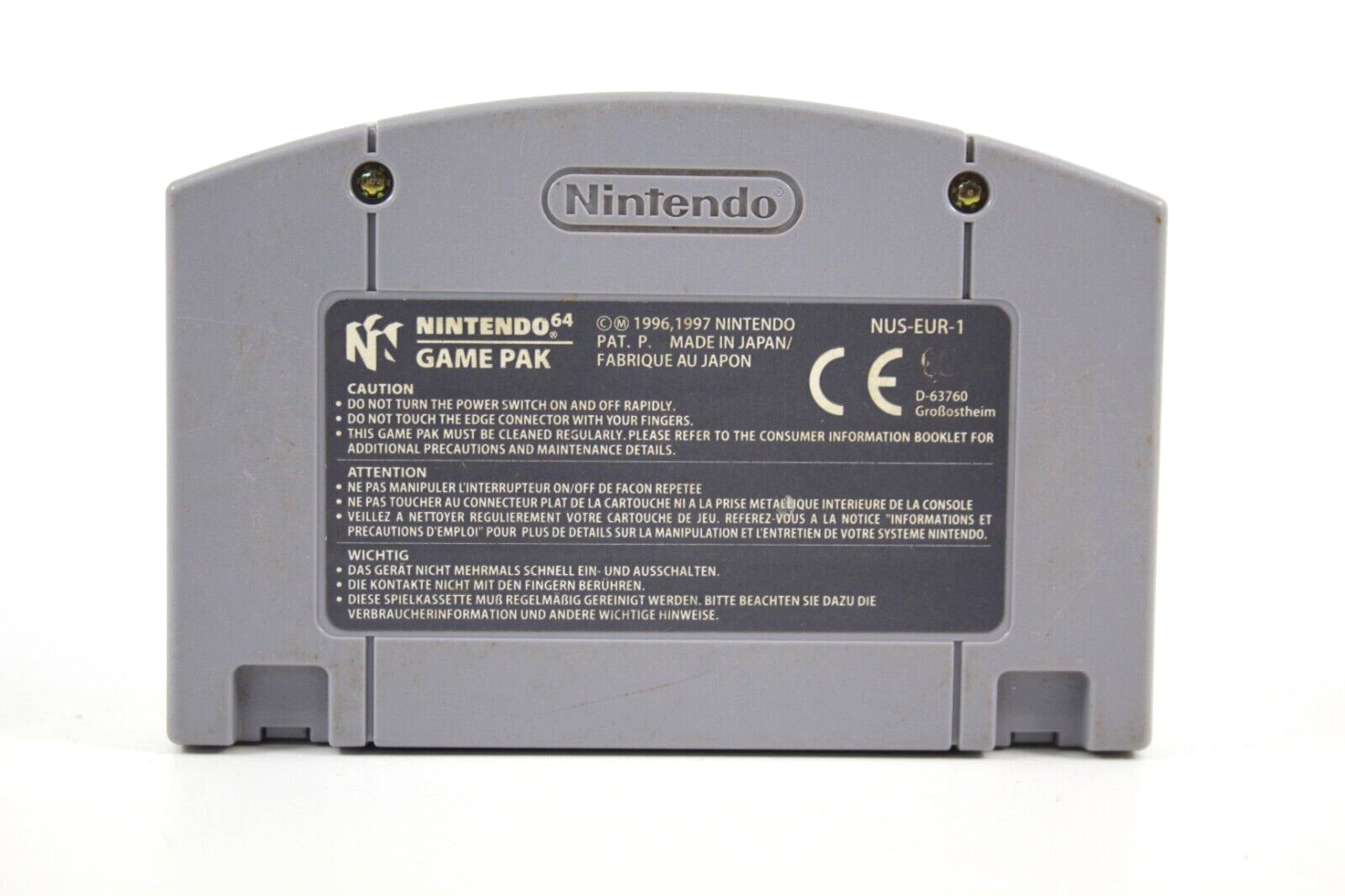 NHL Breakaway 99 [CART ONLY] - Nintendo 64 (N64) [PAL] WITH WARRANTY