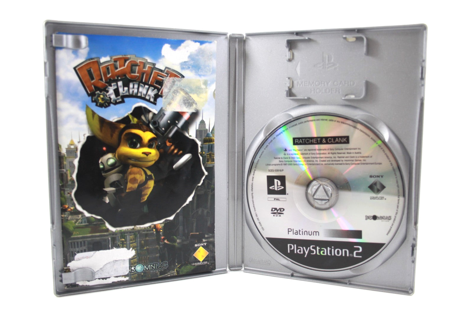 Ratchet & Clank (Platinum) - PlayStation 2 (PS2) [PAL] - WITH WARRANTY *COS*