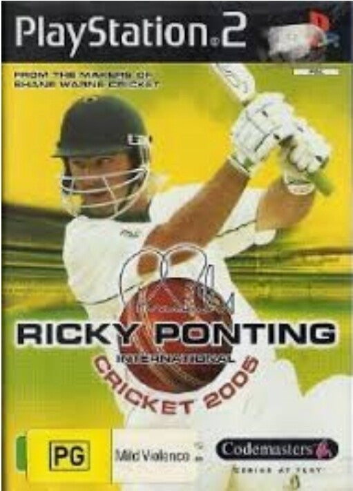 Ricky Ponting Cricket 2005 (PS2) [PAL] - WITH WARRANTY