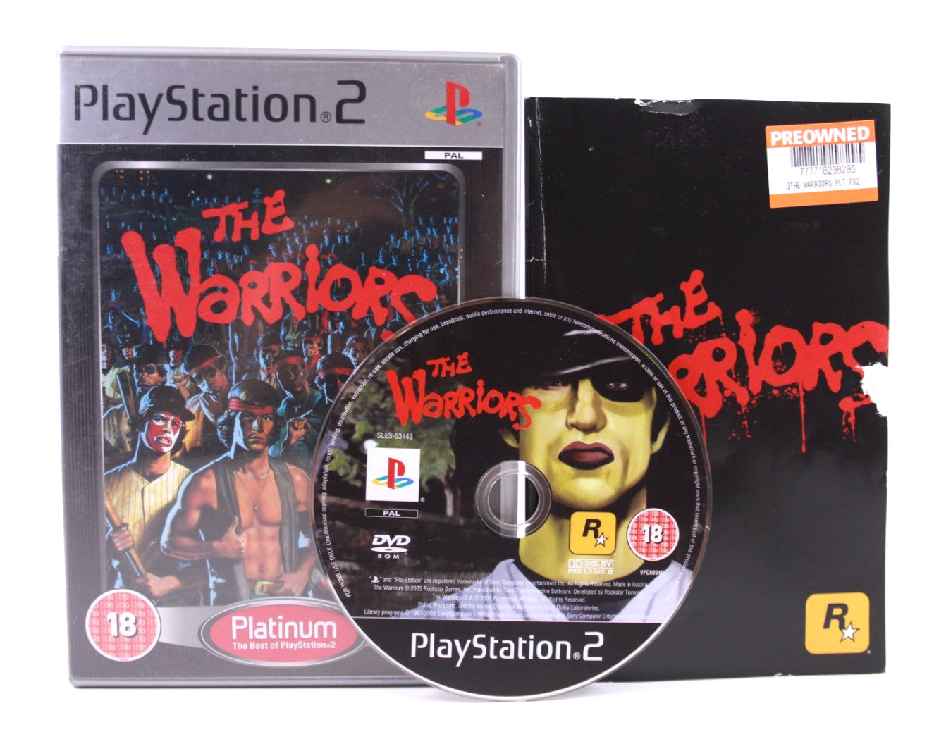The Warriors [Platinum] - PlayStation 2 (PS2) [PAL] - WITH WARRANTY