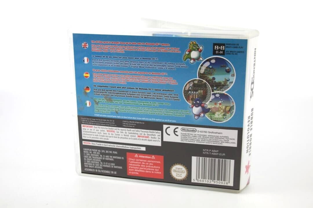 Bubble Bobble Revolution *CASE & MANUAL ONLY* Nintendo DS [PAL]