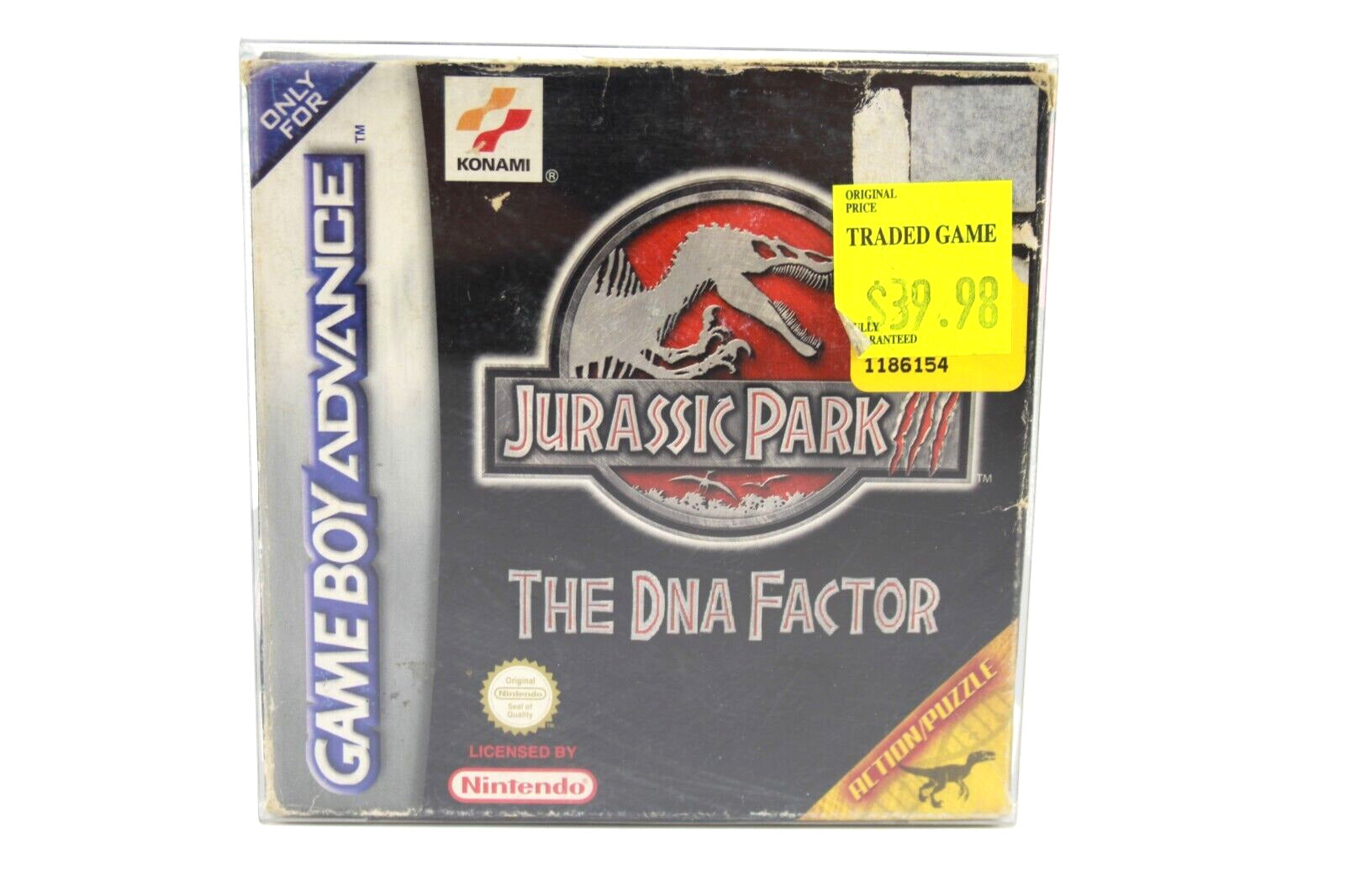Jurassic Park III: The DNA Factor - Nintendo Game Boy Advance (GBA)