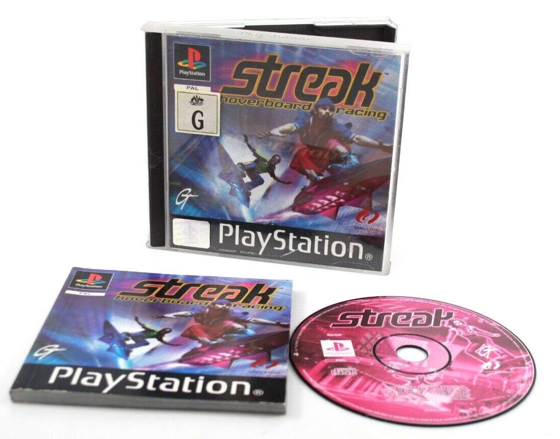 Streak Hoverboard Racing Game (PS1) [PAL] - WITH WARRANTY