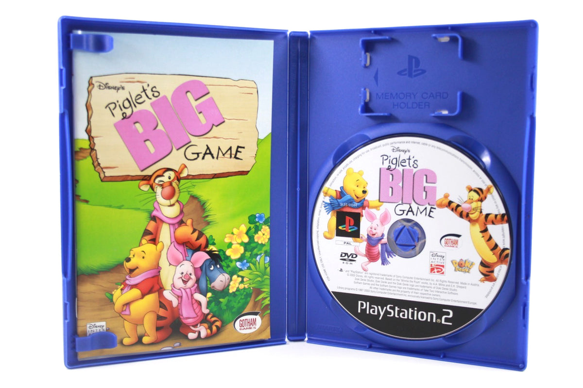 Disney's Piglet's Big Game - PlayStation 2 (PS2) [PAL] - WITH WARRANTY
