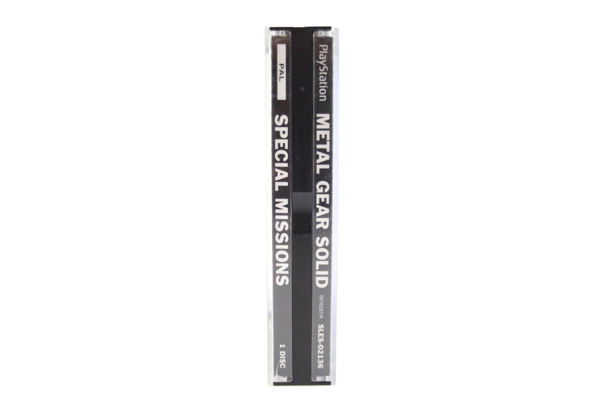 **MINT DISC** Metal Gear Solid: Special Missions (PS1) [PAL] [Black Label]