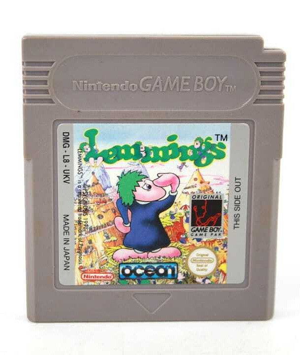 Lemmings - Nintendo Game Boy [PAL] - WITH WARRANTY