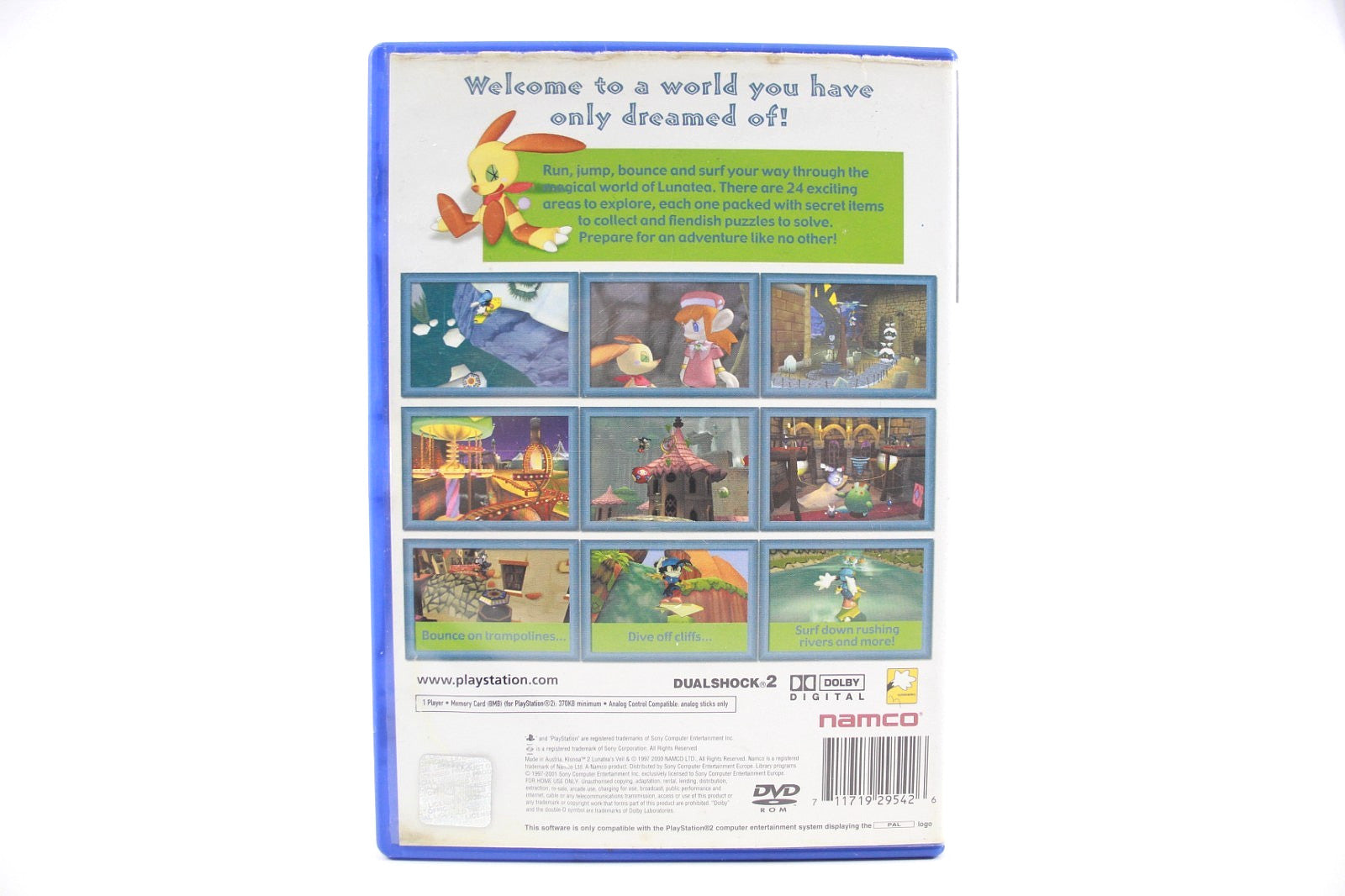 Klonoa 2: The Lunatea's Veil - PlayStation 2 (PS2) [PAL] - WITH WARRANTY