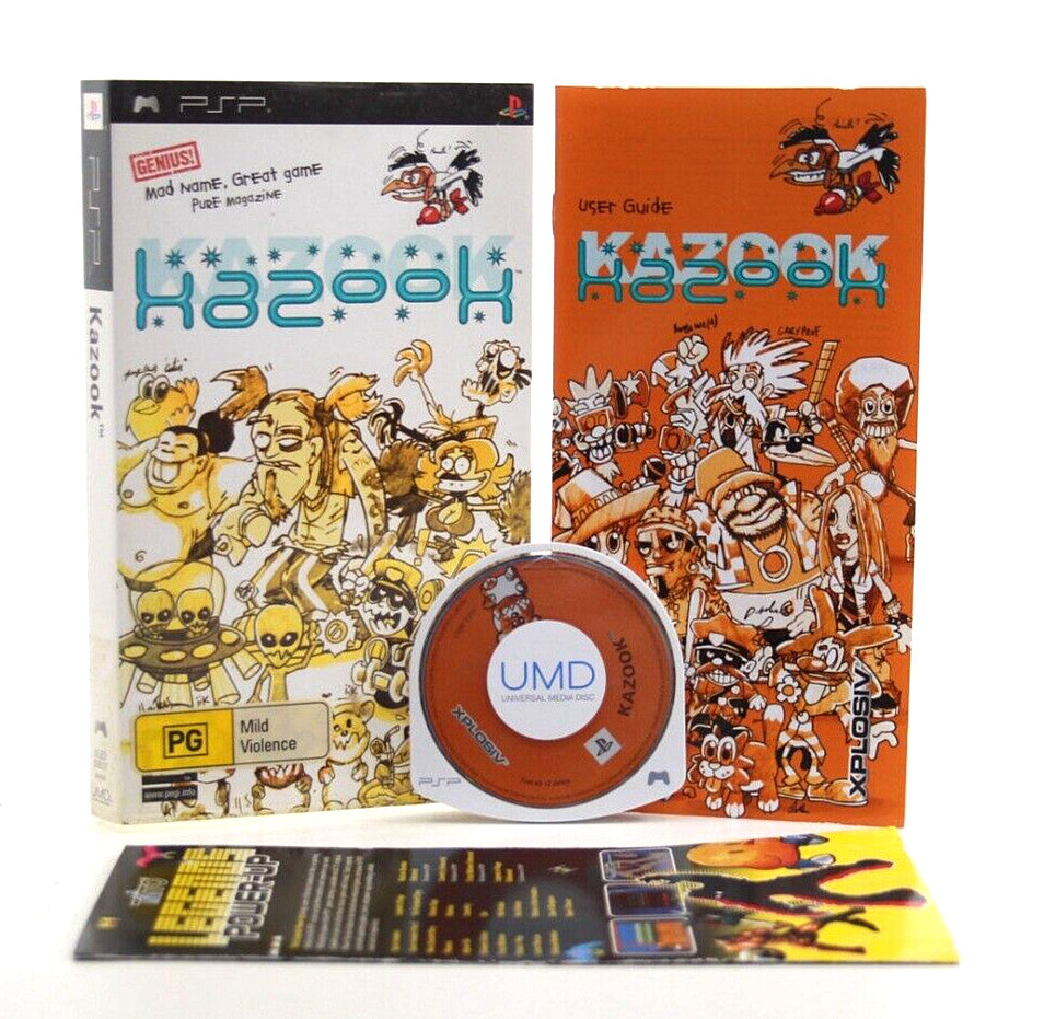 Kazook - PlayStation Portable (PSP) [PAL] - WITH WARRANTY