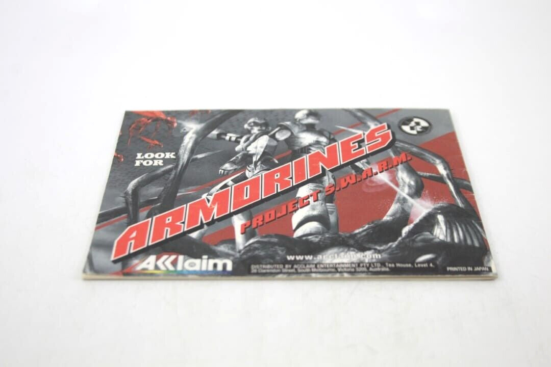 Turok Rage Wars - Nintendo Game Boy Color (GBC) **MANUAL ONLY**