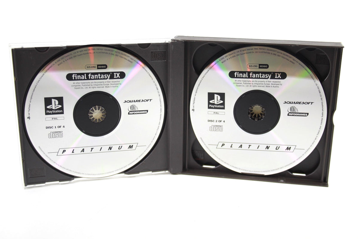 Final Fantasy IX [Platinum] - PlayStation (PS1) [PAL] - WITH WARRANTY *COS*