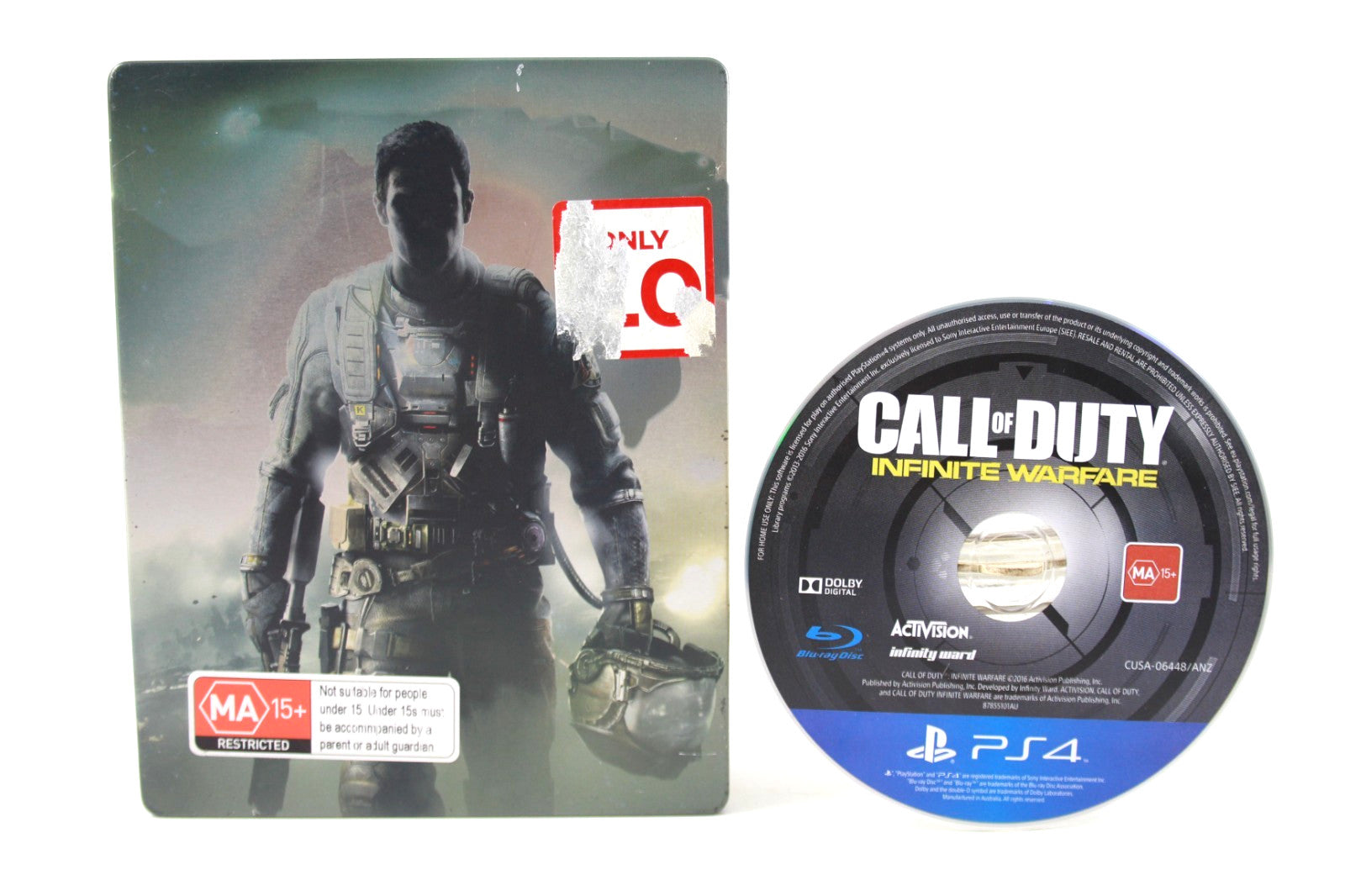 Call Of Duty Infinite Warfare Steelbook - PlayStation 4 (PS4) PAL WITH WARRANTY