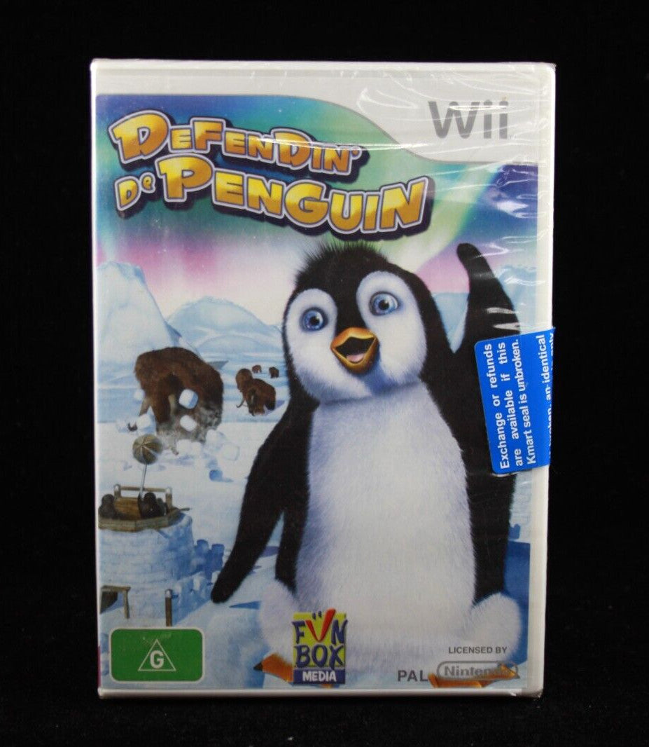 Defendin De Penguin - Nintendo Wii [PAL] **BRAND NEW/SEALED**