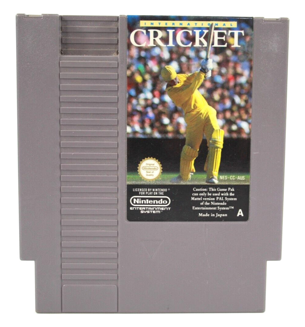 International Cricket - Nintendo Entertainment System (NES) [PAL] WITH WARRANTY