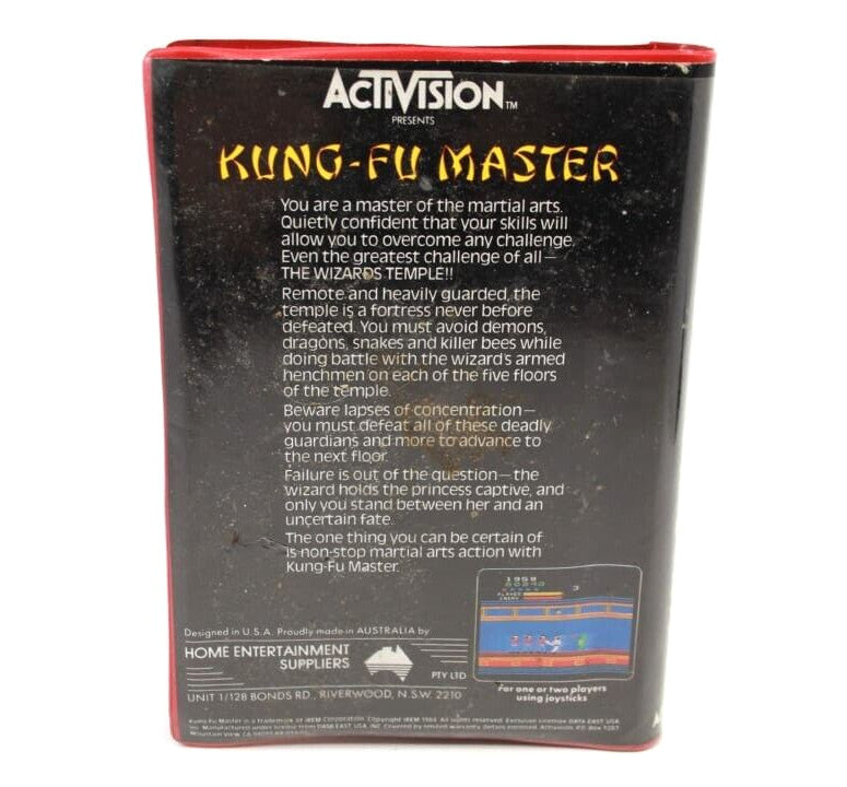 Kung-Fu Master - Atari 2600 [PAL] WITH WARRANTY