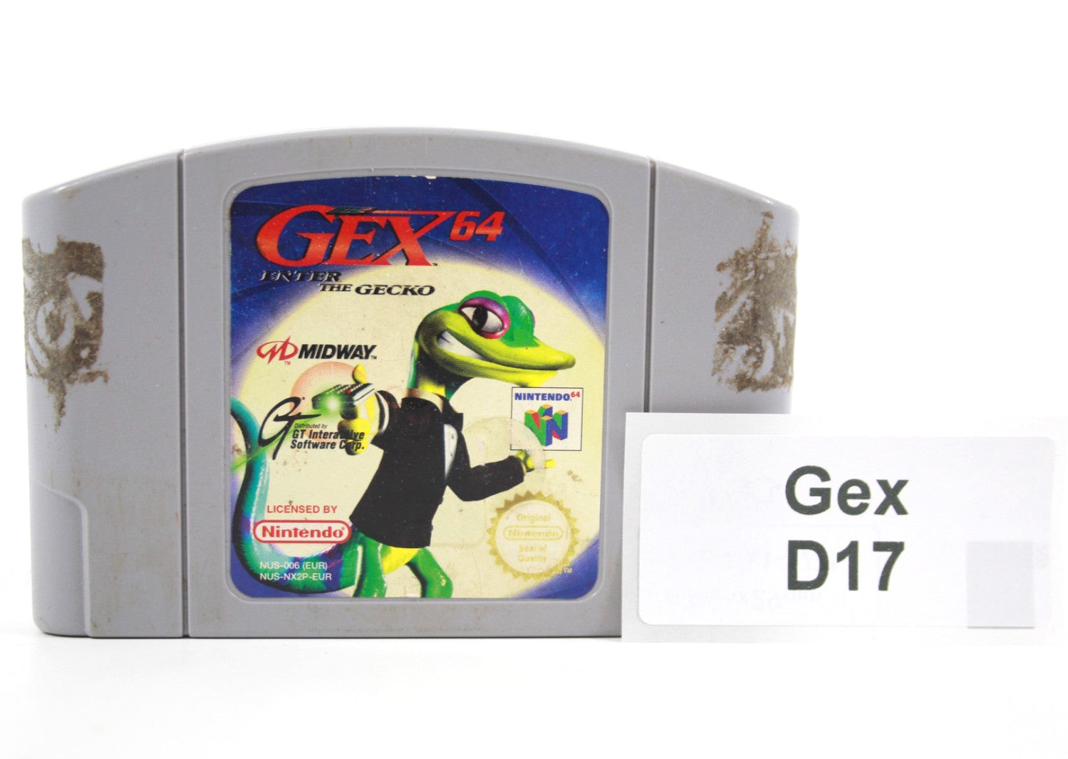 GEX 64 Enter The Gecko [CART ONLY] - Nintendo 64 (N64) [PAL] - WITH WARRANTY