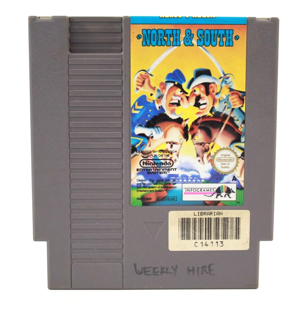 North & South - Nintendo Entertainment System (NES) [PAL] - WITH WARRANTY