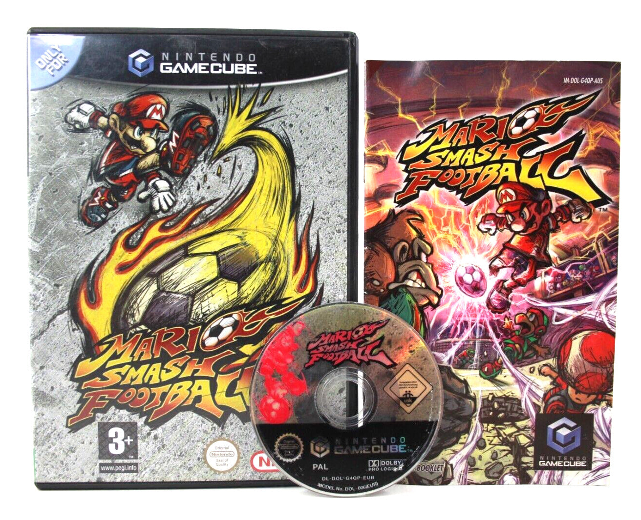 Mario Smash Football - Nintendo GameCube [PAL] - WITH WARRANTY