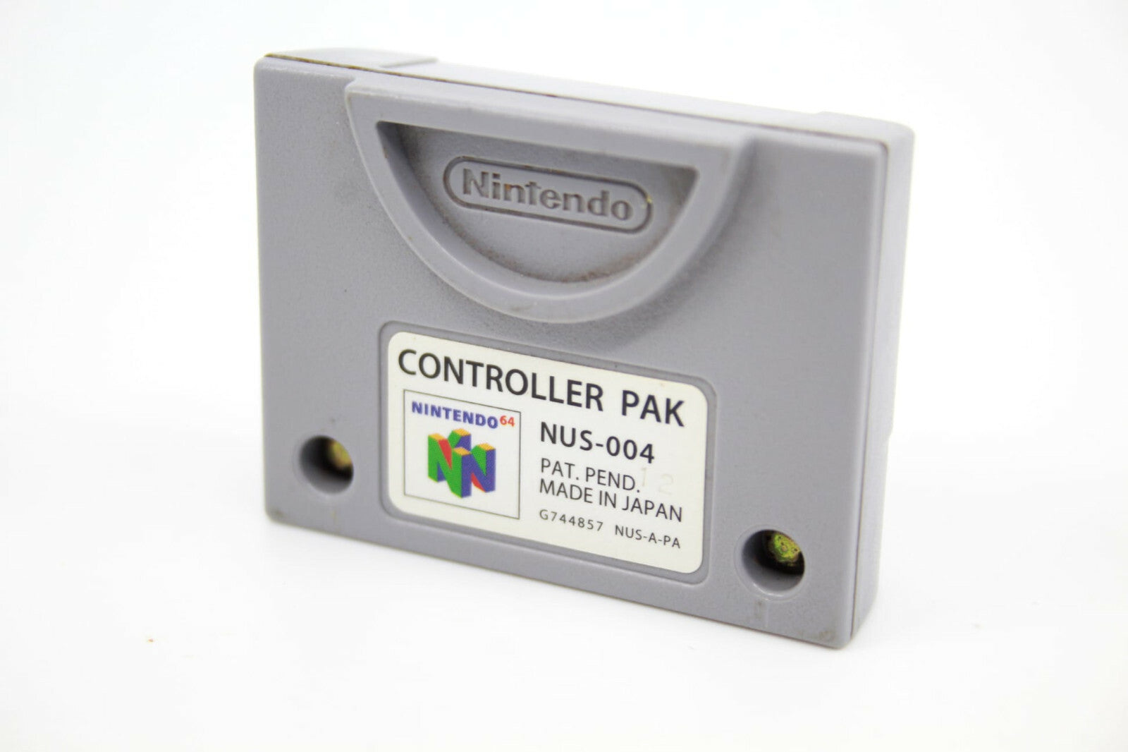 Genuine, Official Controller Pak Pack/Memory Card for Nintendo 64 N64 (NUS-004)