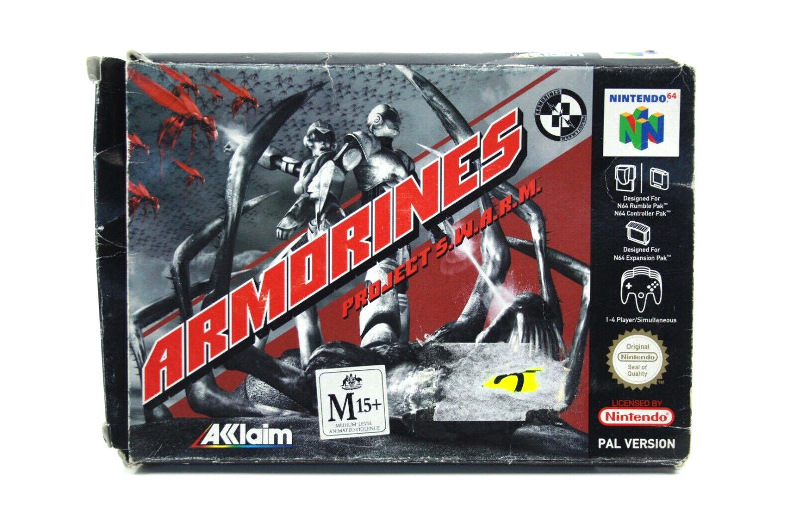 Armorines Project SWARM - Nintendo 64 (N64) - WITH WARRANTY