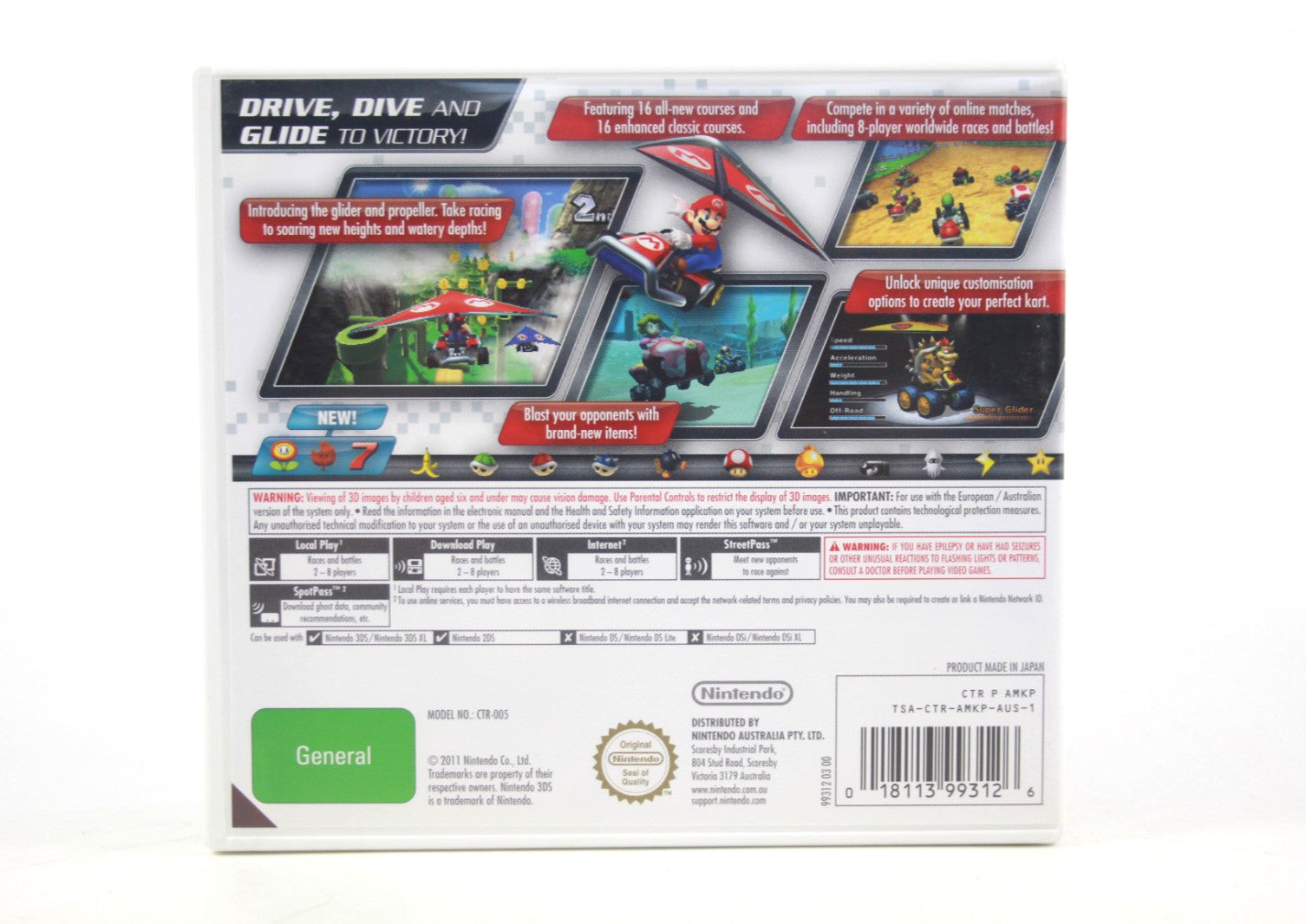 Mario Kart 7 - Nintendo 3DS [PAL] - WITH WARRANTY